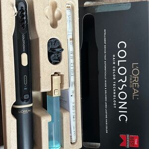 L'Oreal Color Sonic Hair Tool with Black and Beige